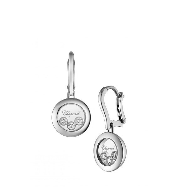 Happy Diamonds Icons Earrings, White Gold, Diamonds